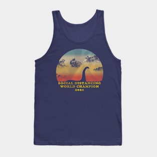 Nessie Social Distancing World Champion Tank Top